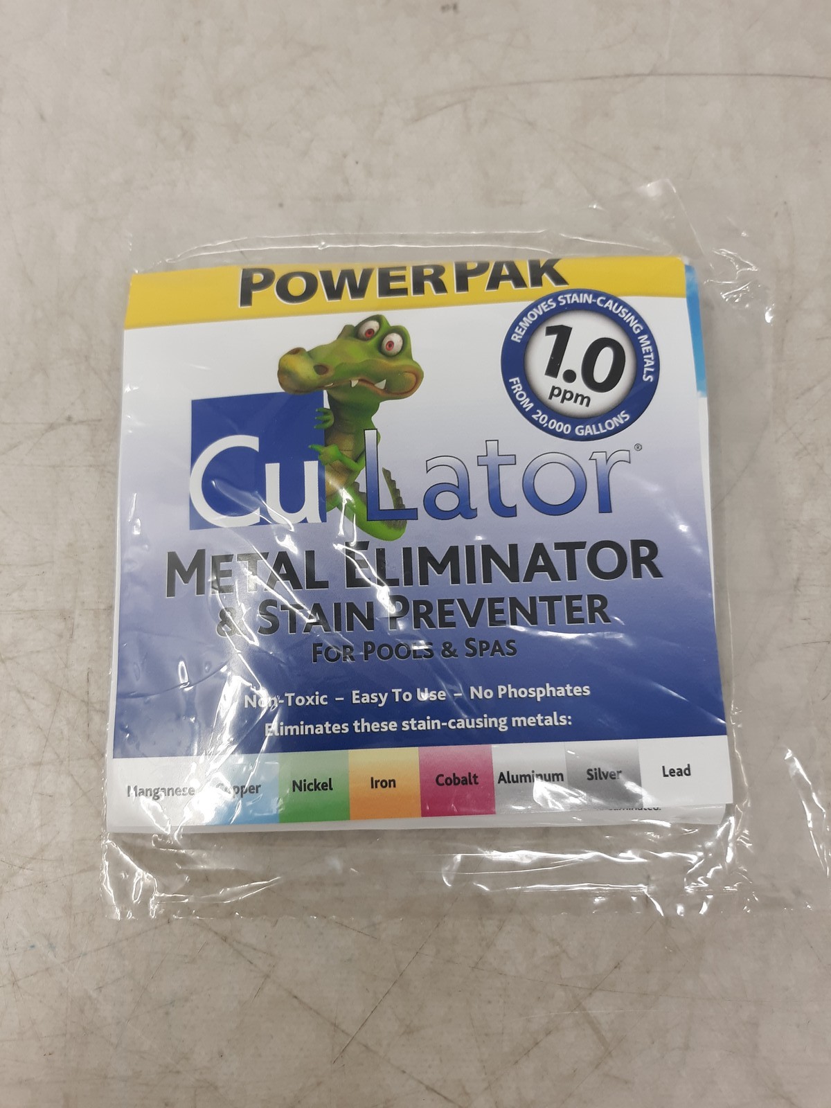 CuLator PowerPak 1.0 Metal Eliminator & Stain Preventer