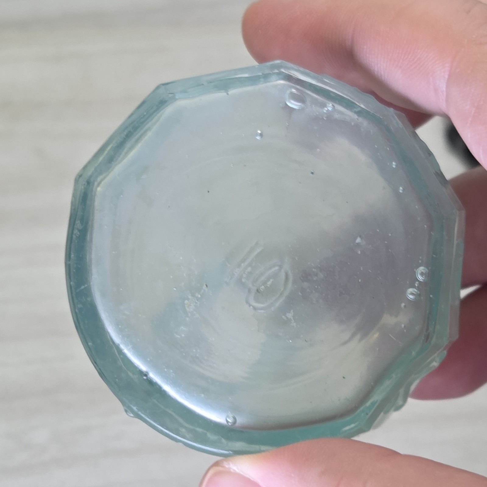 1800s J & I E M Turtle Dome Igloo Style Ink Bottle Inkwell