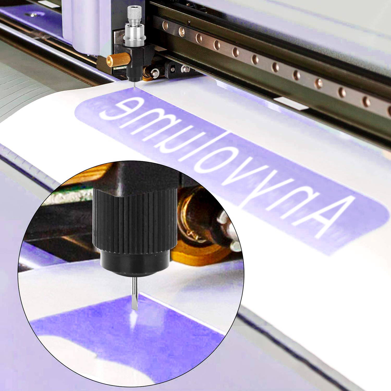 Graphtec Blade Holder Base with 30pcs Blade Vinyl Cutter Compatible CB09 CB09U