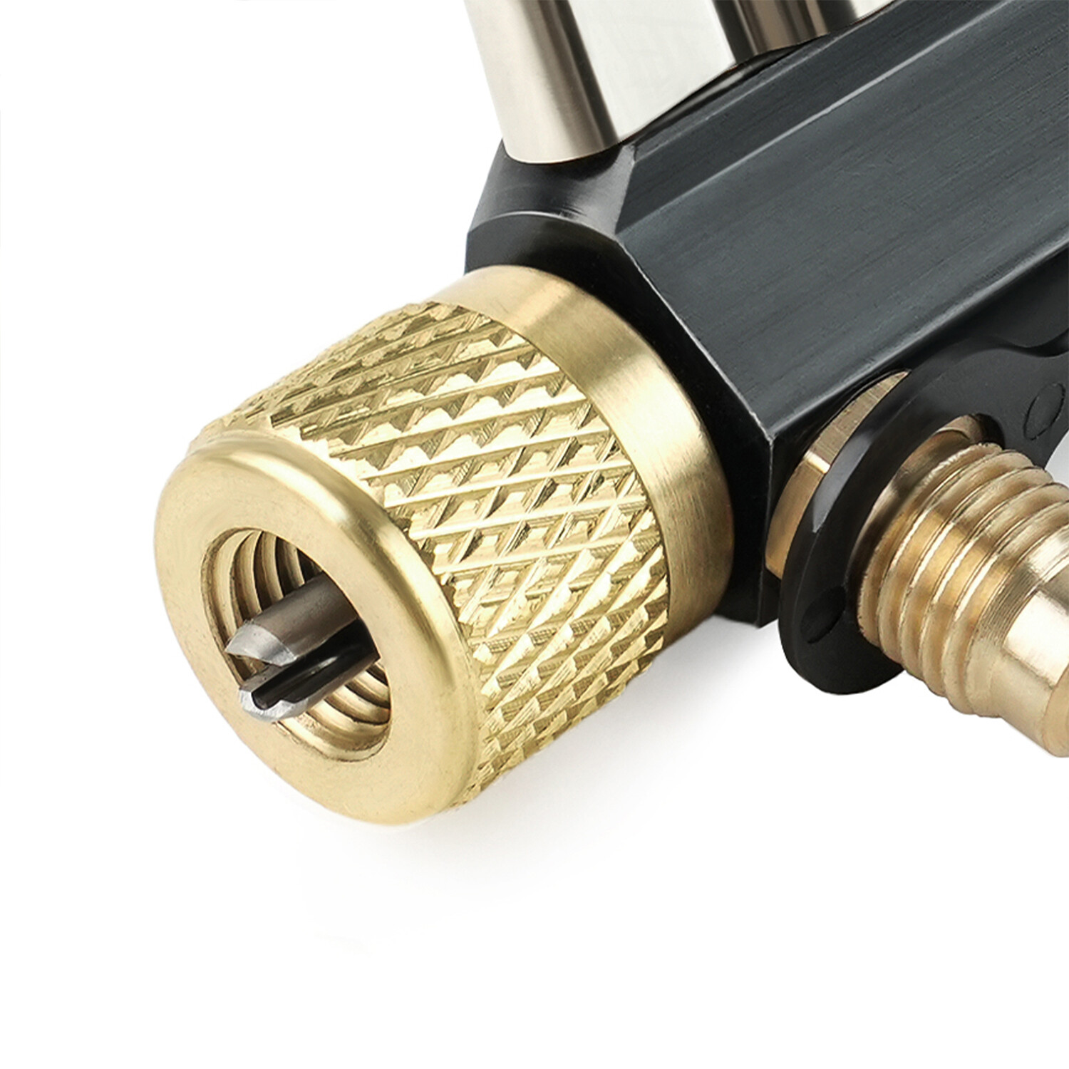 Mega Flow Vacuum Rated Valve Core Removal Tool – 1/4" System Connection