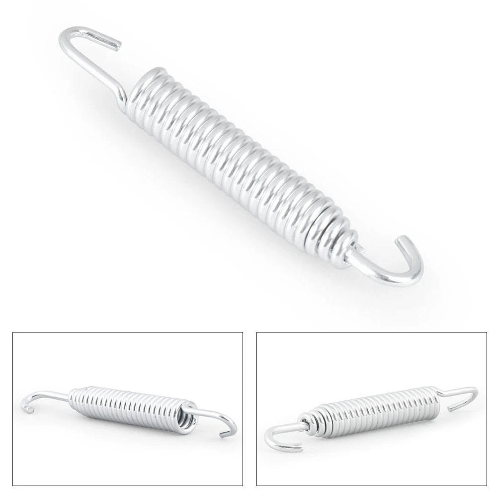 For Yamaha Banshee YFZ350 1987-2006 Exhaust Muffler Springs Stays Mounts Hangers