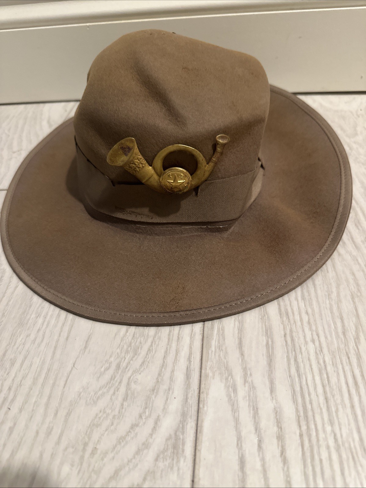 Civil War Confederate Texas Slouch Hat Cap Kepi