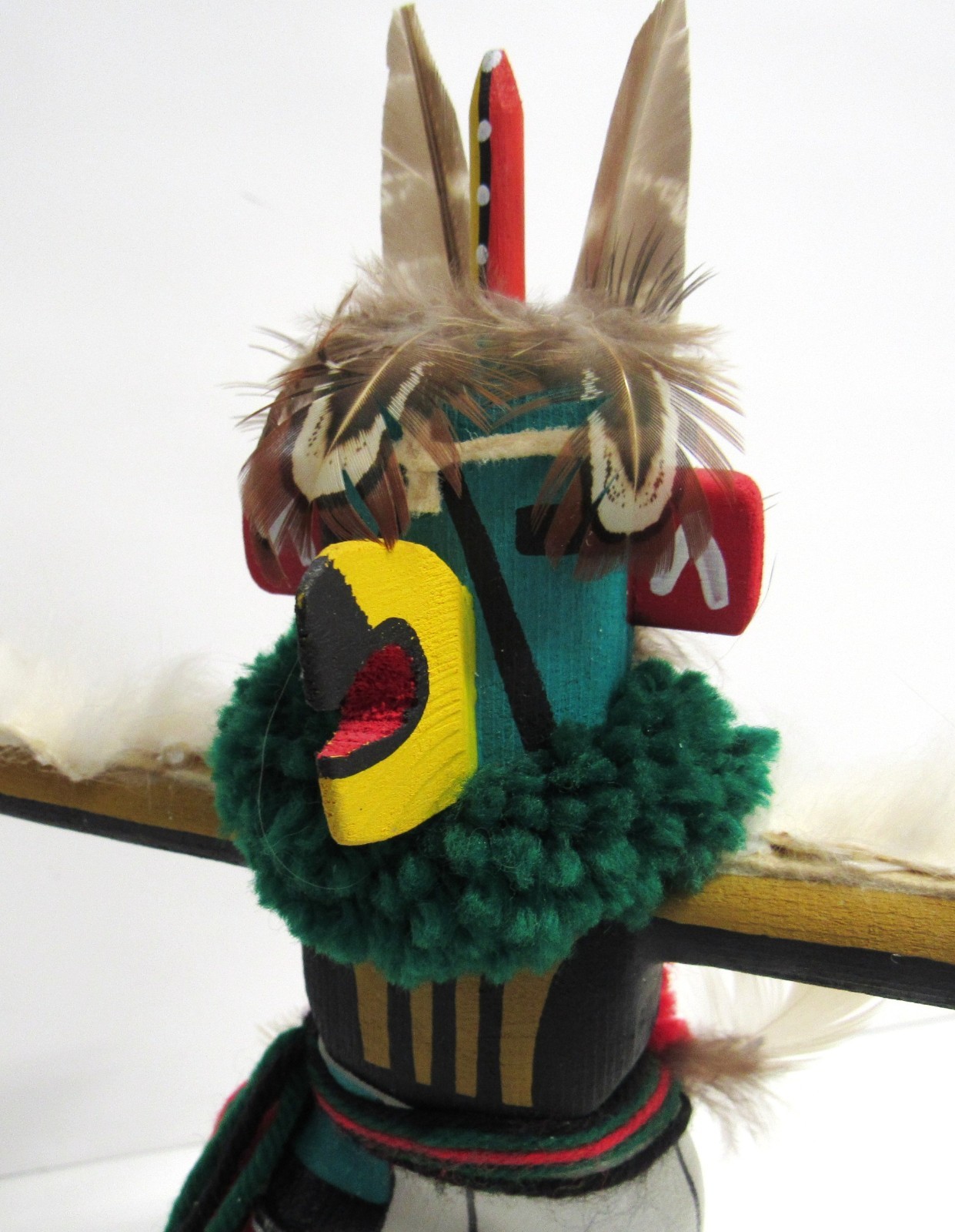 Authentic Vintage Native American "Eagle Dancer" Kachina Doll - Signed - VGUC