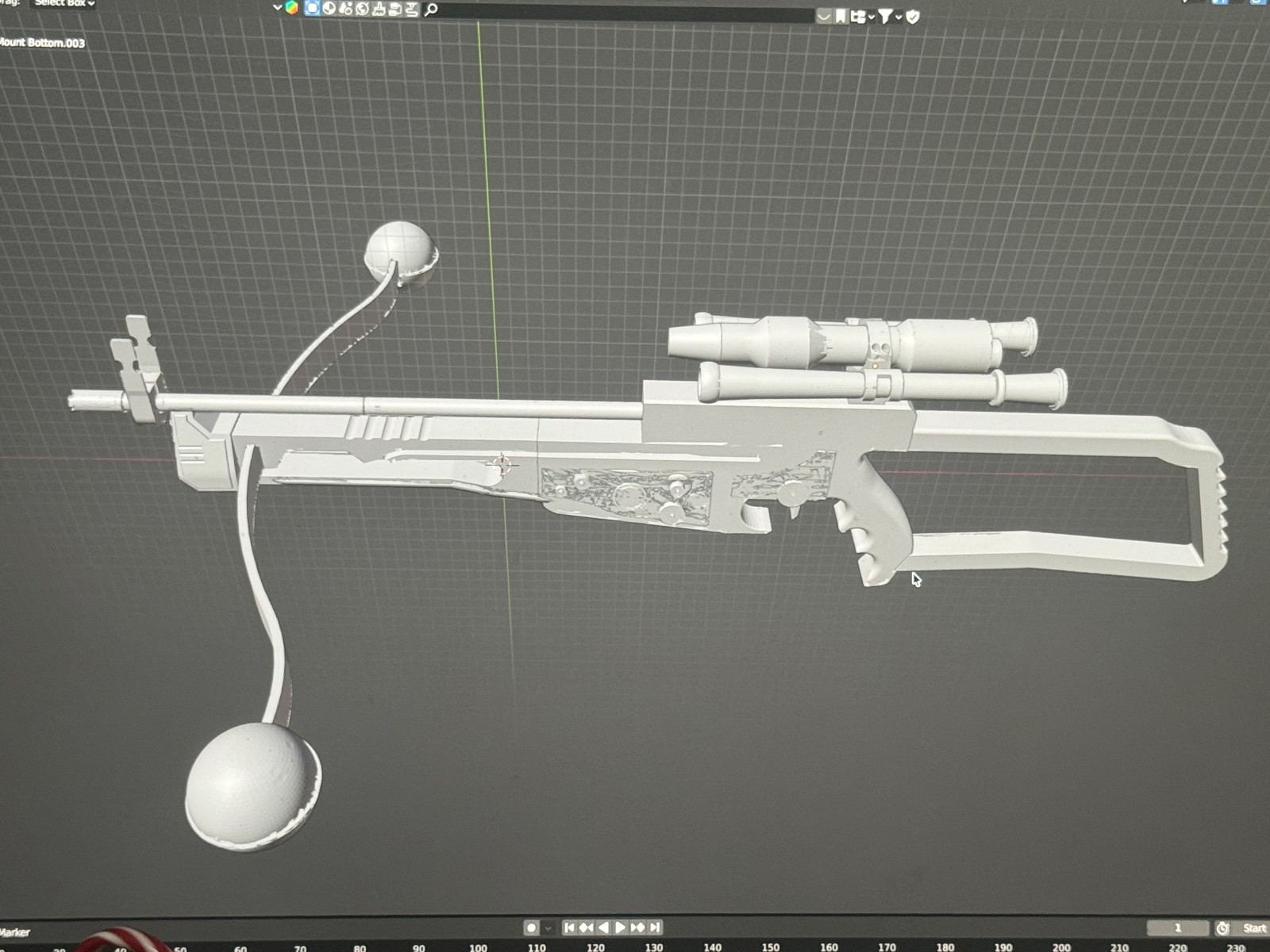 Chewbacca 1:1 Scale Bowcater Blaster KIT (You Assemble) PLEASE READ DESCRIPTION