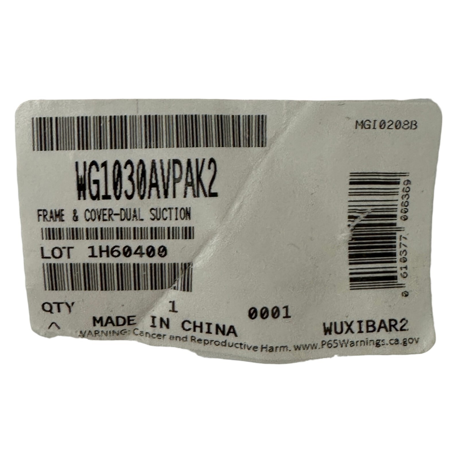 Hayward WG1030AVPAK2 Dual Submerged Suction Outlet Set and Covers Main Drains