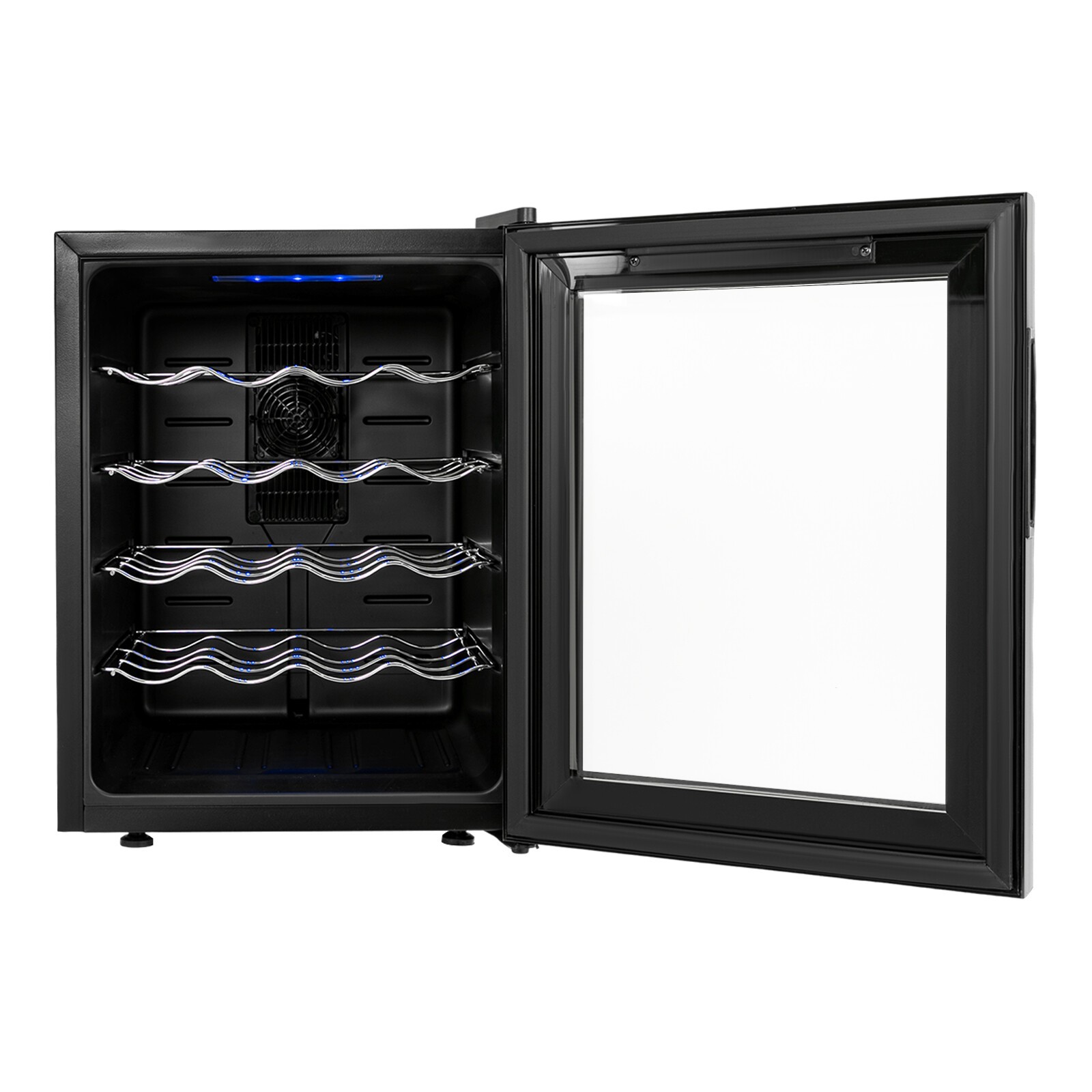 Wine Cooler, Mini Fridge Beverage Refigerator Small Wine fridge 20 Bottle