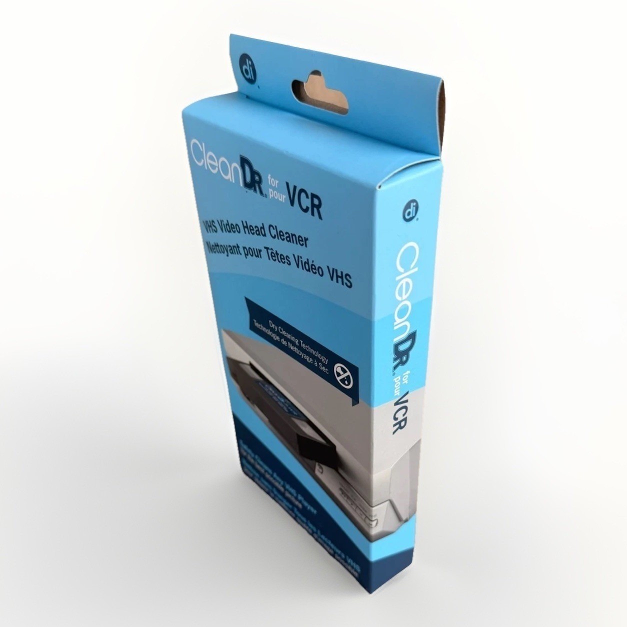 Allsop di CleanDr VHS Video Head Cleaner Non-abrasive Dry Cleaning for VCR/VHS