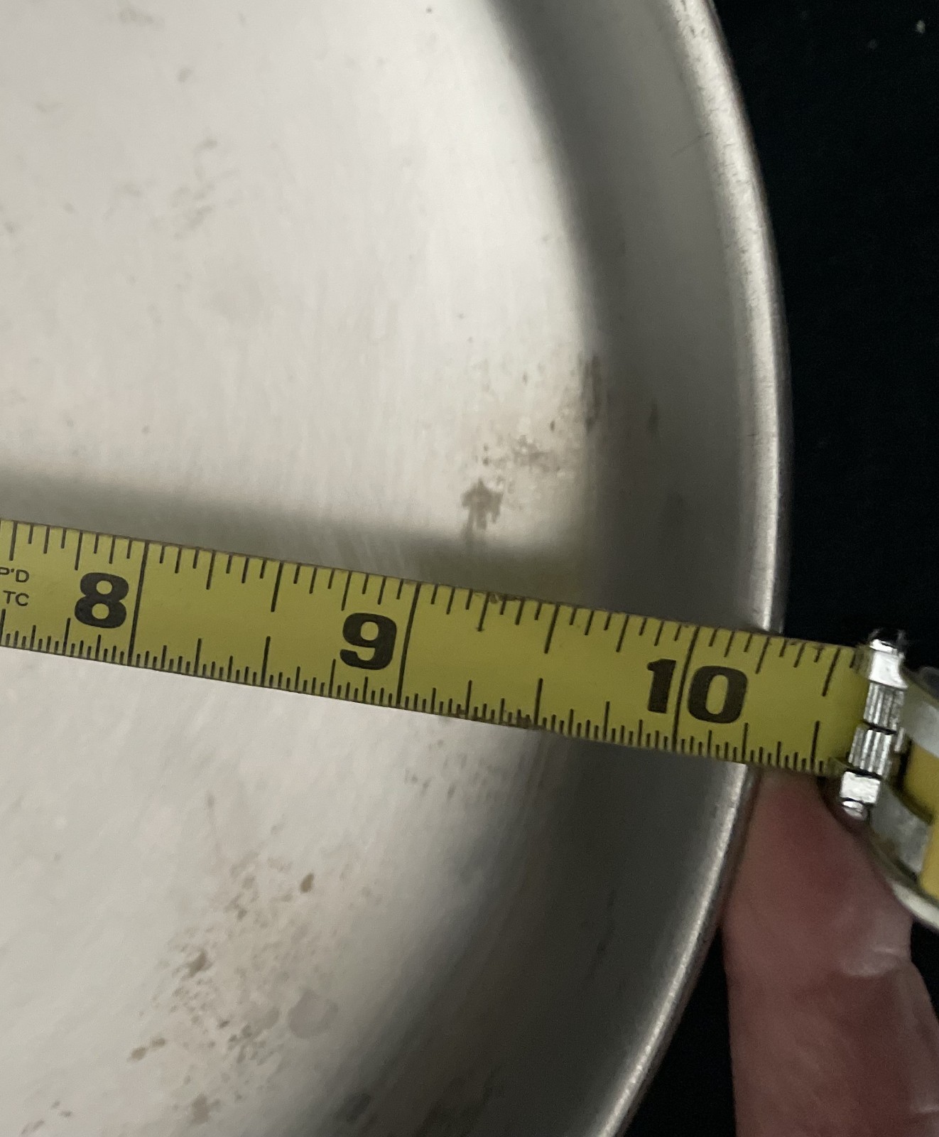 VINTAGE 1960'S REVERE WARE 6 QUART STOCK POT WITH RAISED LID & OLD MARK