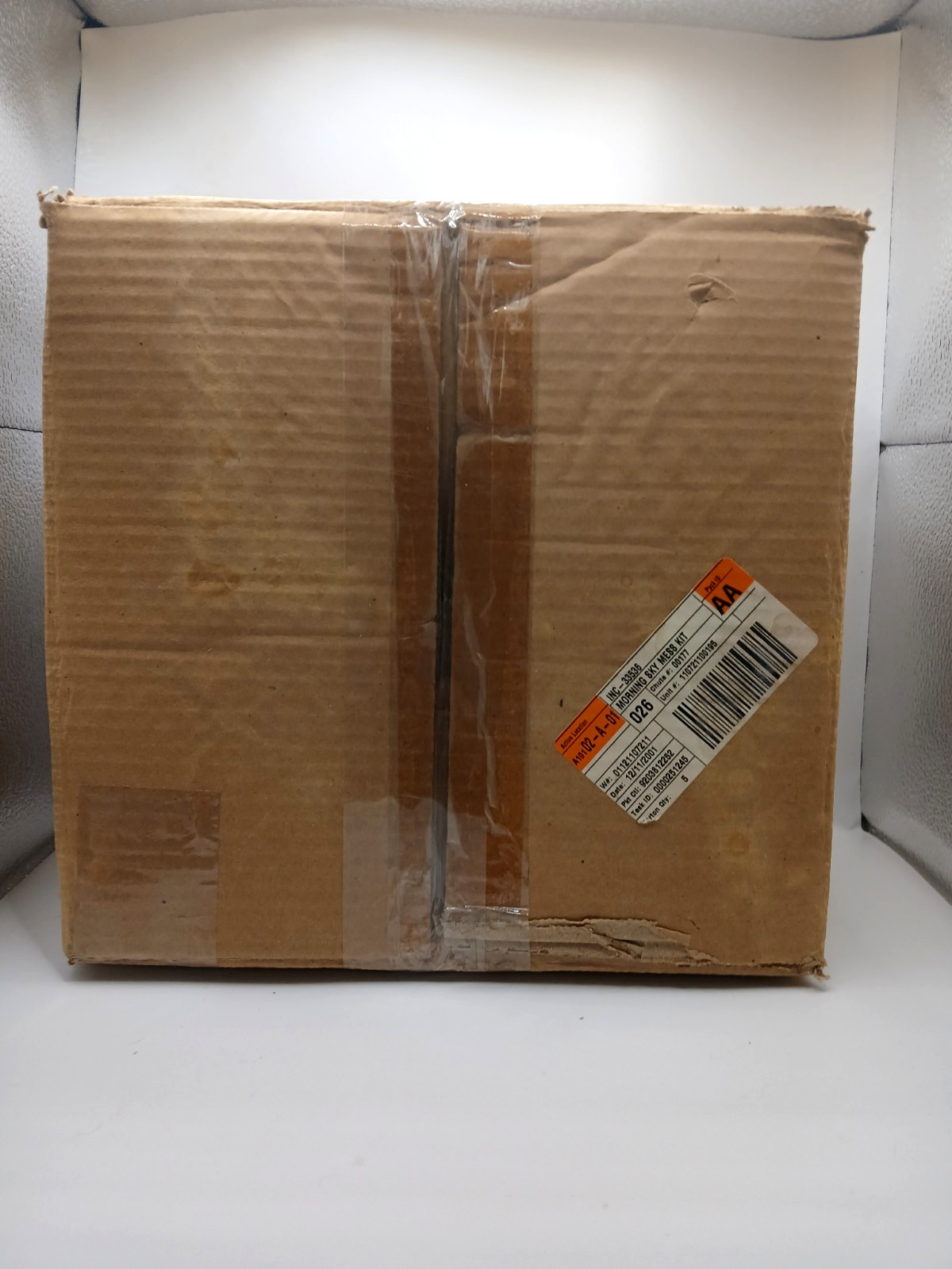 VTG 12pc Marlboro Mess Kit w/ Plates Bowls & Cups - Morning Sky Blue Enamel NEW!