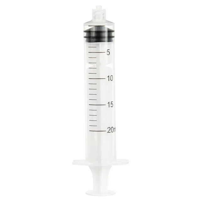 ACULIFE Ear Wax Removal Syringe 20 ml Syringe Tri Stream Soft Tip