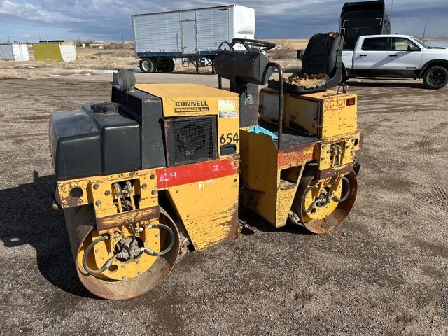 1990 Dynapac CC101 Double Smooth Drum Roller Asphalt # 4287