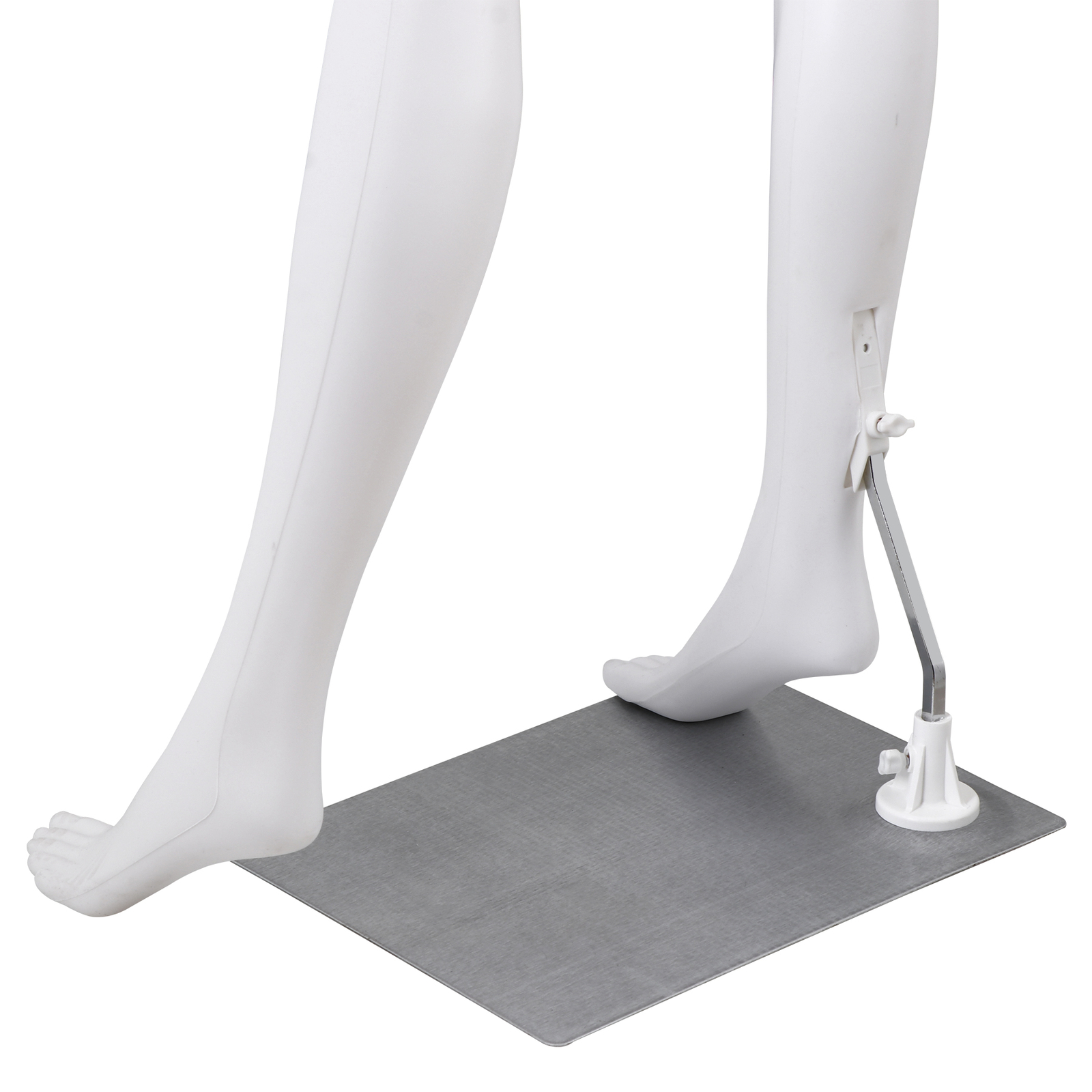 Female Mannequin Full Body Dress Form Adjustable 70" Realistic Detachable White