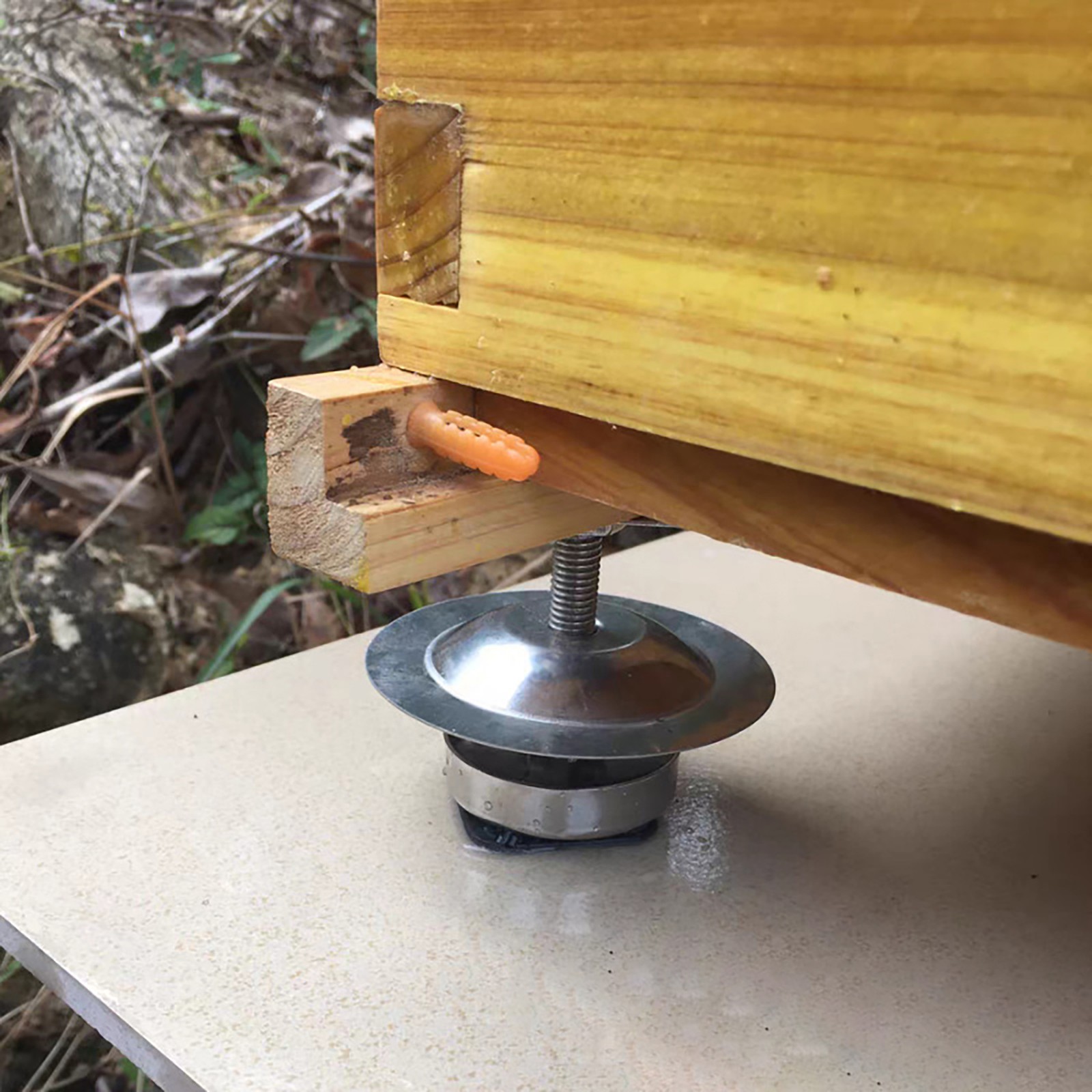 Bee Hive Base Feet Bee Hive Stand Base Ant Prevention Beekeeping Equipment