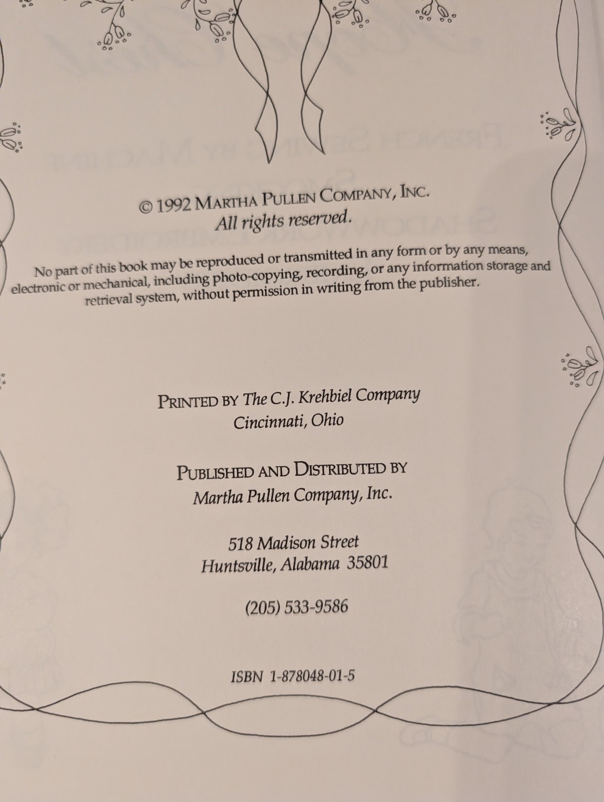 Grandmother’s Hope Chest Martha Pullen 1992 Hardcover Sewing Embroidery Book