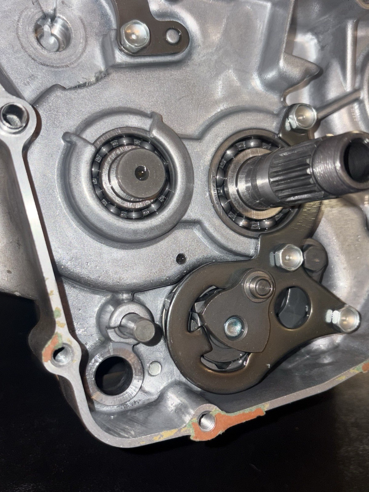 99-02 2002 CR125R CR125 OEM Engine Crankcase Crank Case Bottom End Transmission