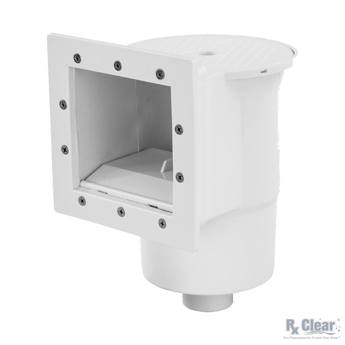 Rx Clear Standard Thru-Wall Skimmer w/ Return Fitting for Above Ground Pools