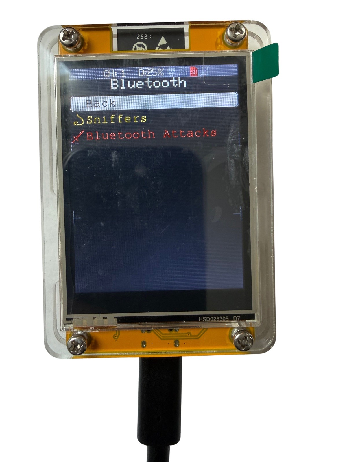 ESP32 CYD Marauder WiFi Bluetooth Sniffer Touch Screen w/ Case (NEW UPDATE)
