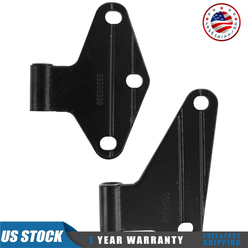 NEW Heavy-duty Body Door Hinge Bracket 2 Door Set For Jeep Wrangler JK 2007-18