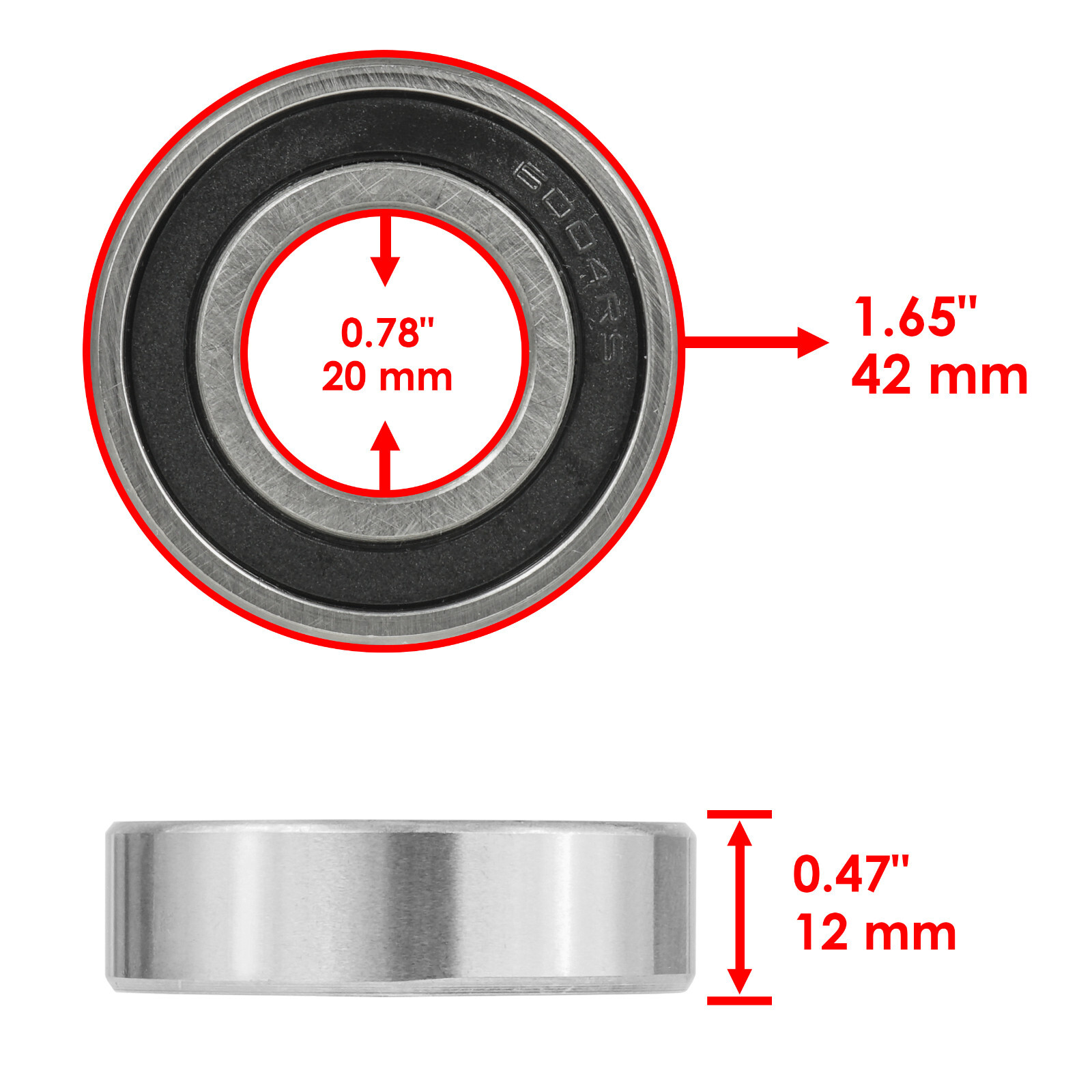 Camshaft W/ Bearings For Yamaha 5Gh-12171-00-00