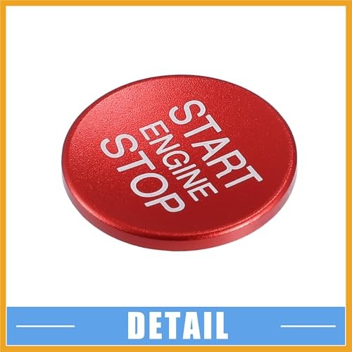 Engine Start Stop Ignition Button Overlay Cover Decal Interior Trim Sticker