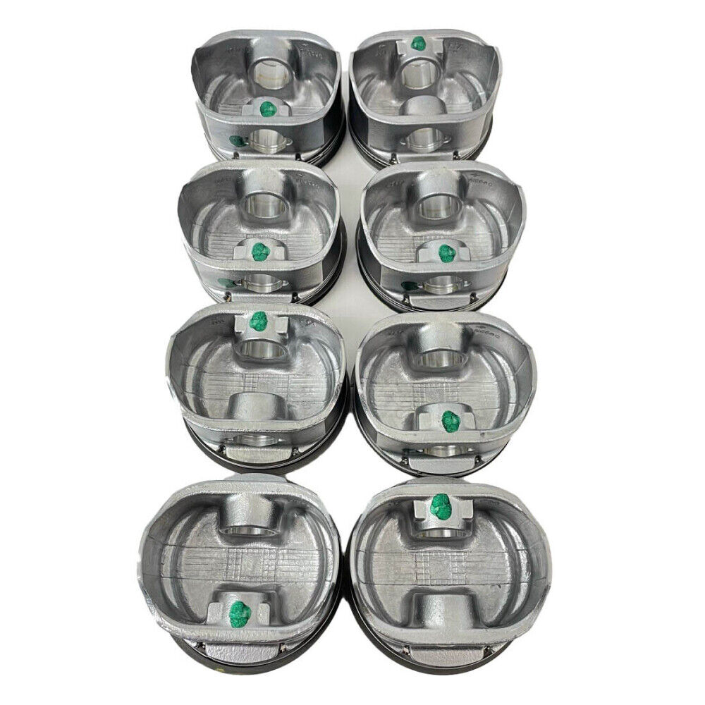 Pistons w/ Rings Flat Top Fits 1999-2007 Chevrolet GM Cadillac 5.3L LS2 LS3 LS6