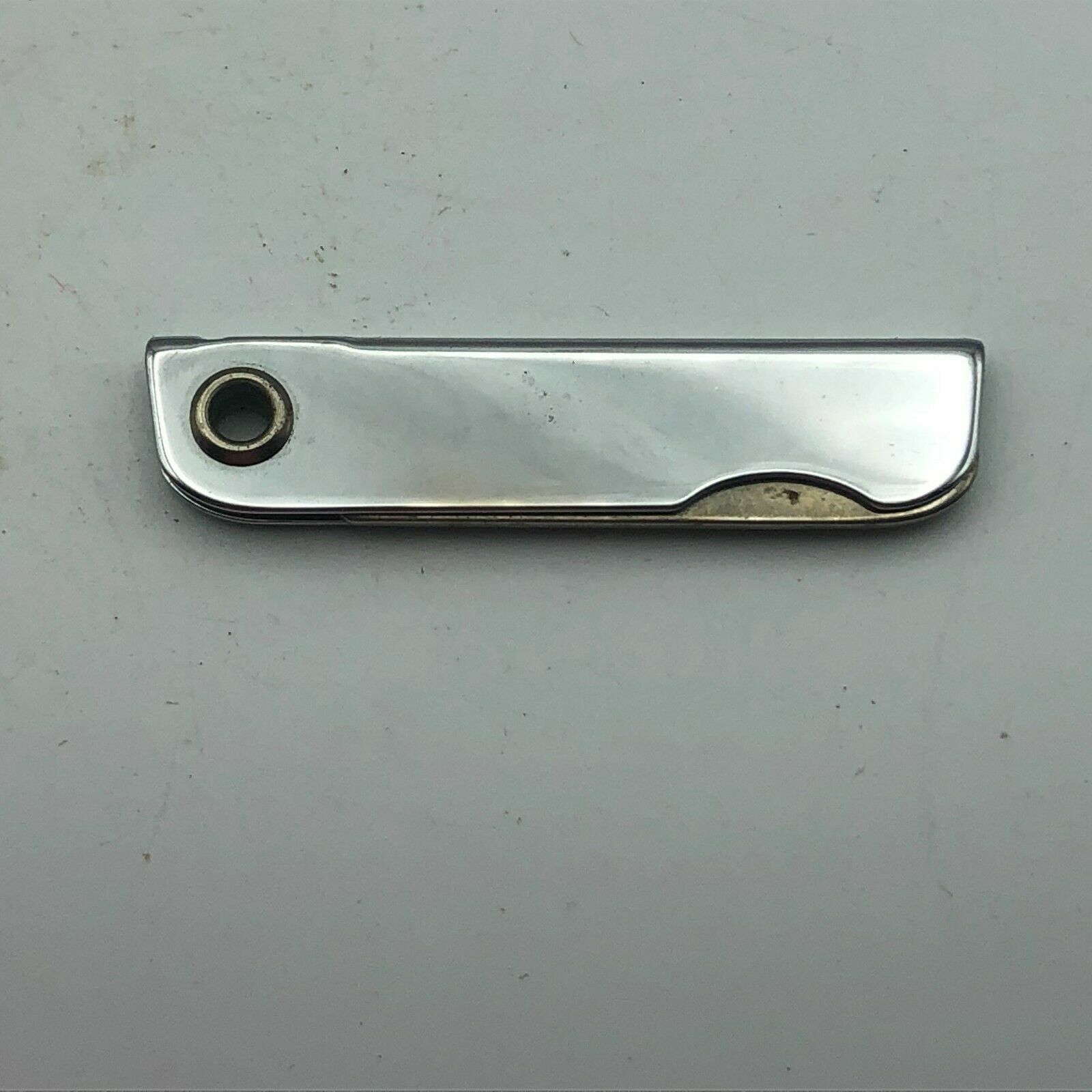 Vintage Bassett 80 USA Folding Knife Bottle Opener Combo FOB From A Keychain ()