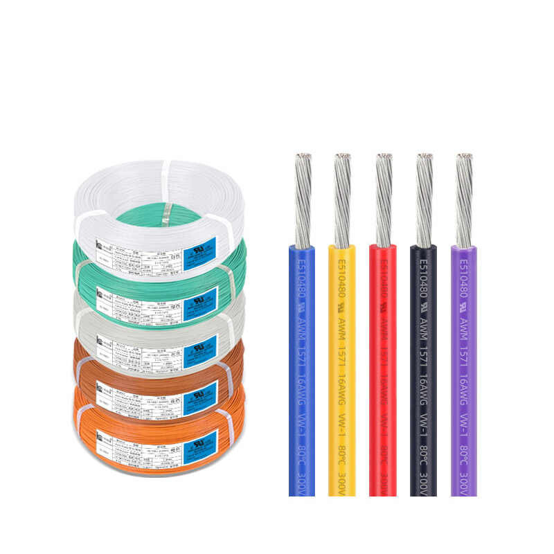 Flexible UL1571 Stranded Wire Cable 26/28/30/32AWG PVC Insulated Electronic Wire