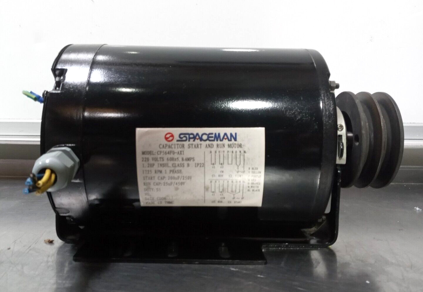 Spaceman 6265 USA ICE CREAM 3.3.01.01.006 Gear Motor with Capacitor/Tested