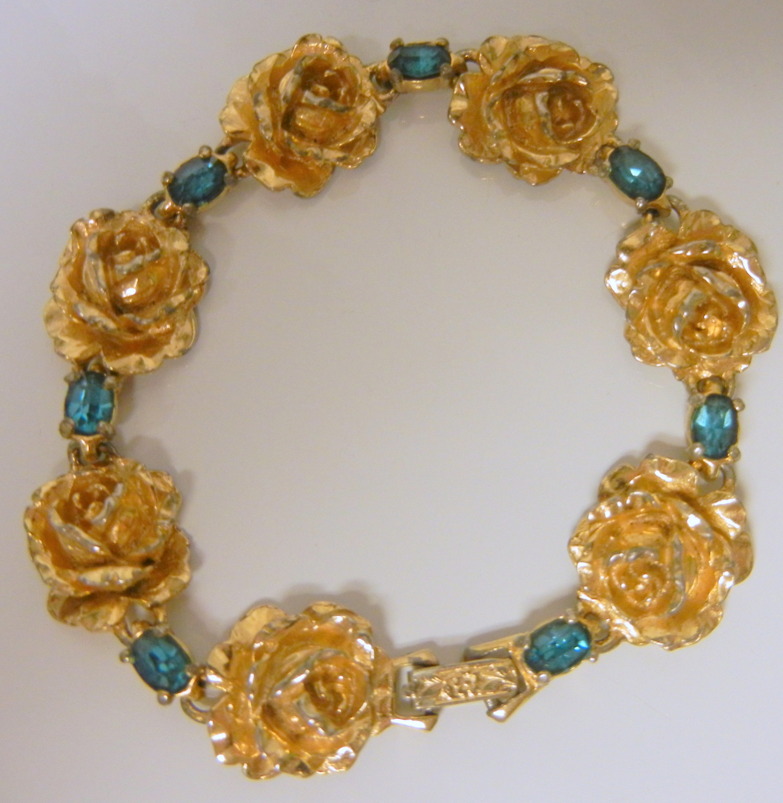 Vtg 40-60s Retro Large Enamel Rhinestone Flowers Pin Brooches Earrings 20 pc LOT