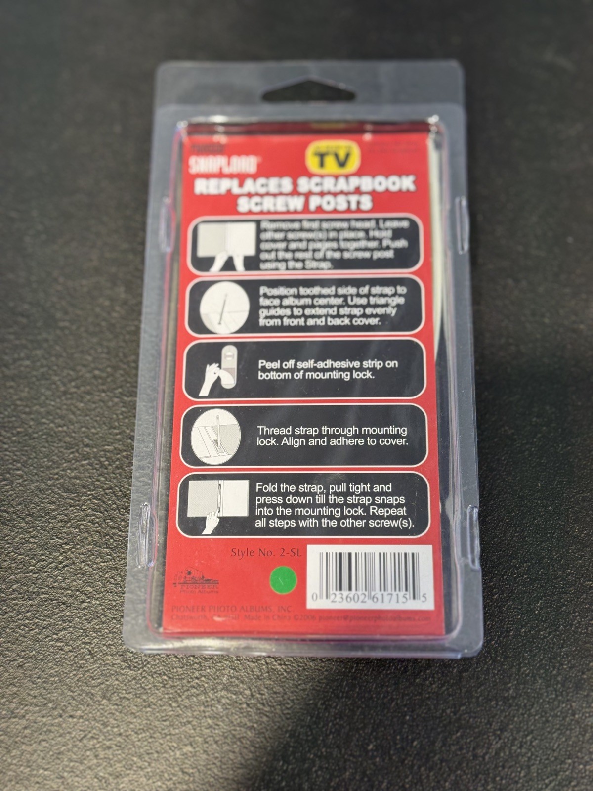 Pioneer 2-SL Snapload Retrofit Kit for Post Bound Albums Replaces Screw Posts