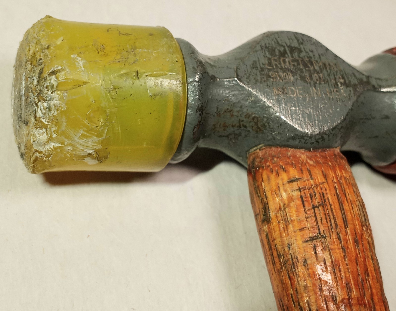 3pc Vtg Craftsman Hammer Lot Ball Peen 12 Oz, 4oz, Soft Face Mallet 6 Oz. READ