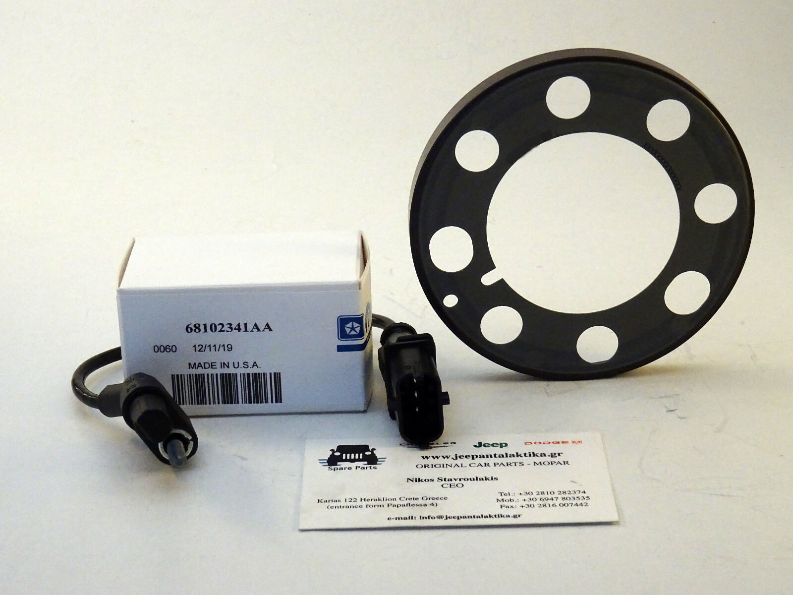 Crankshaft Set Pulley & Sensor Jeep Grand Cherokee WK 14-20 diesel New Mopar