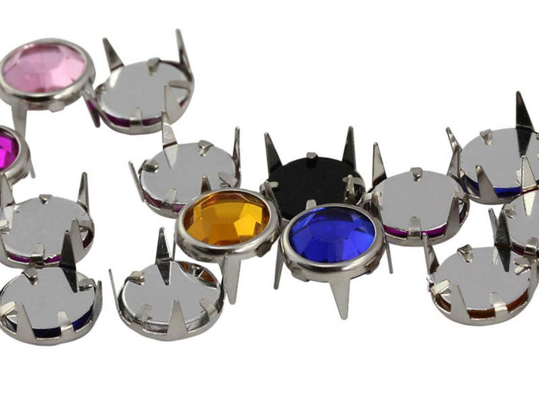 Bedazzler Refills Rhinestone Studs DIY Original Bedazzler 8-Colors 4-Sizes