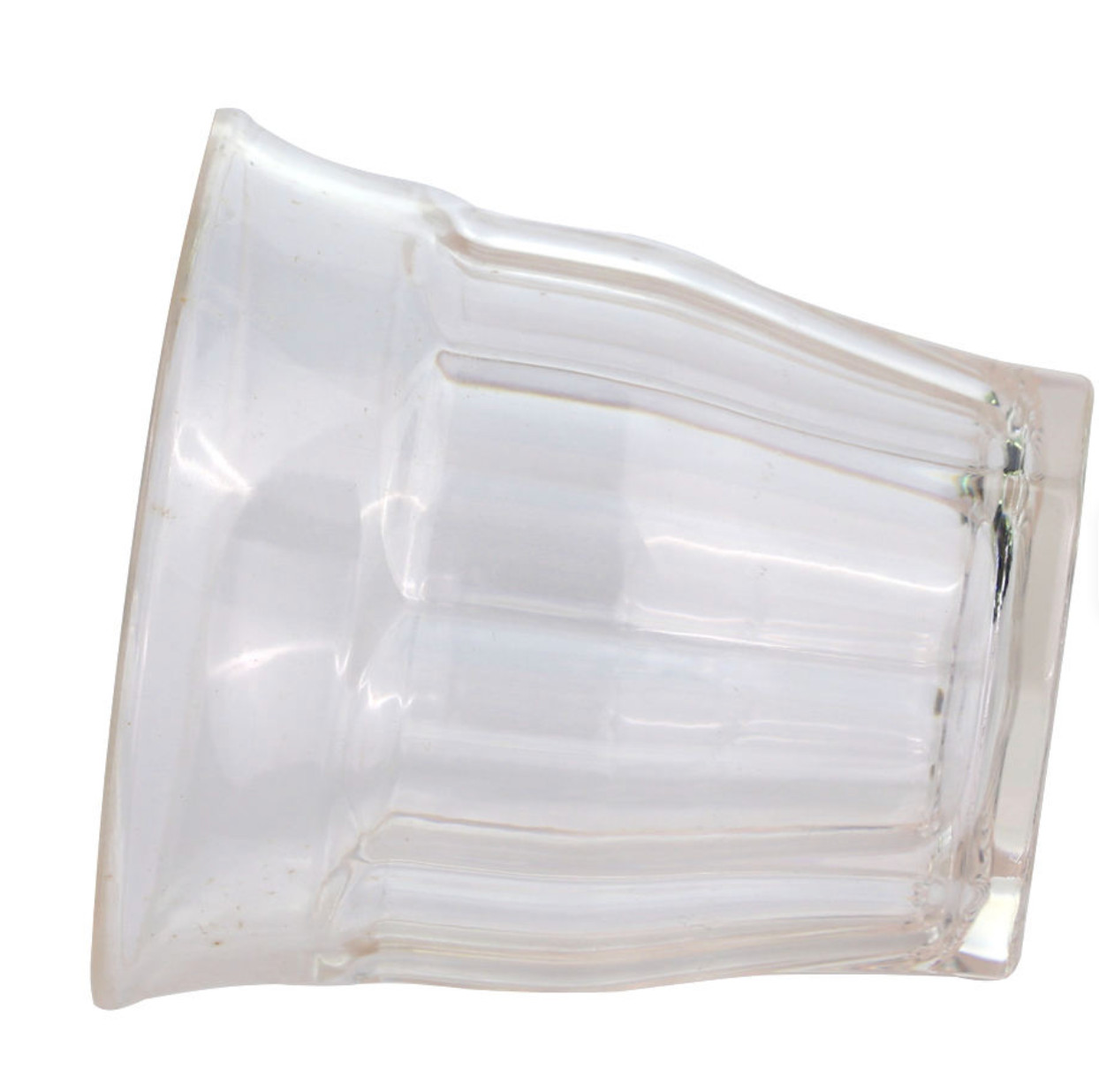 250ml Plastic Tumblers Drinking Glasses Unbreakable Clear Water Cups Reusable