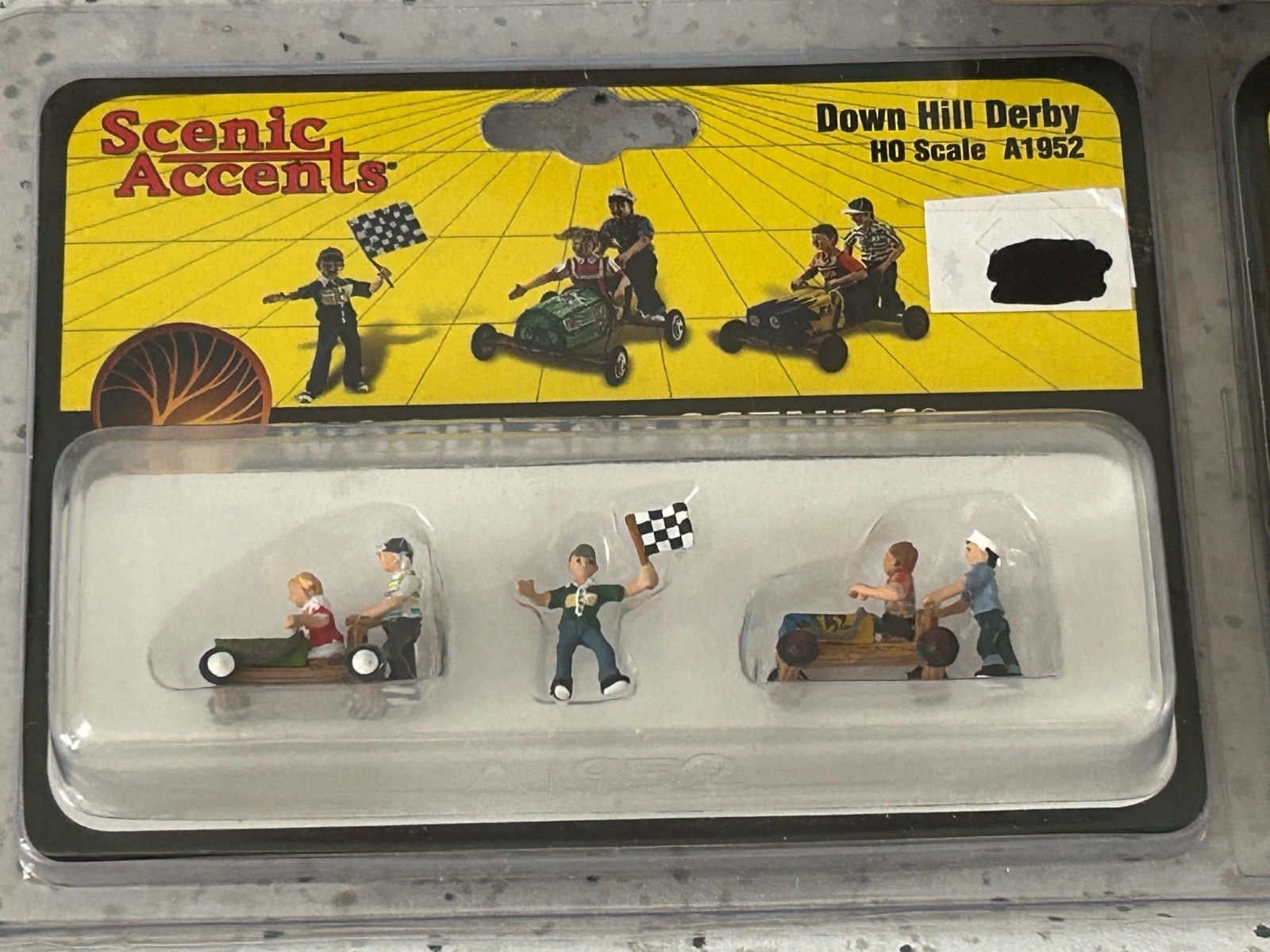 Woodland Scenics "Scenic Accents" Outdoor Activities 3 sealed sets of figures C8