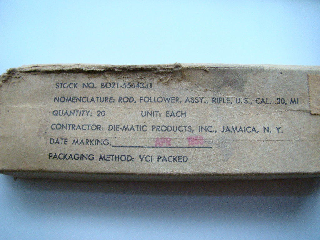 M1 Garand Follower Rod US GI