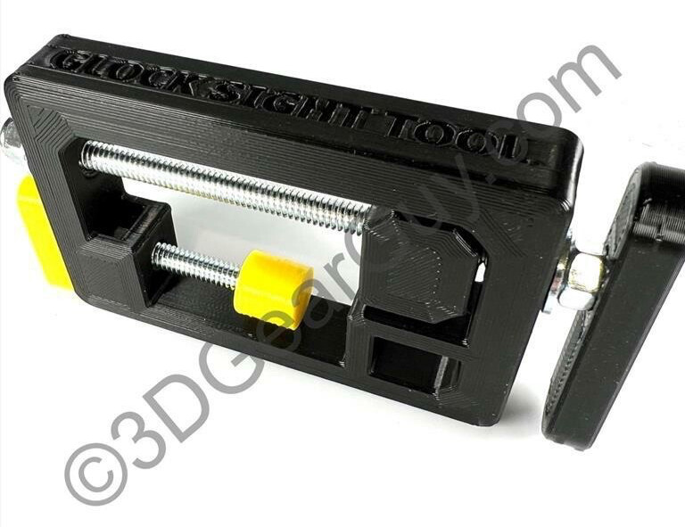 Rear Sight Installation & Removal Pusher Tool for Glock Pistols - Made in USA