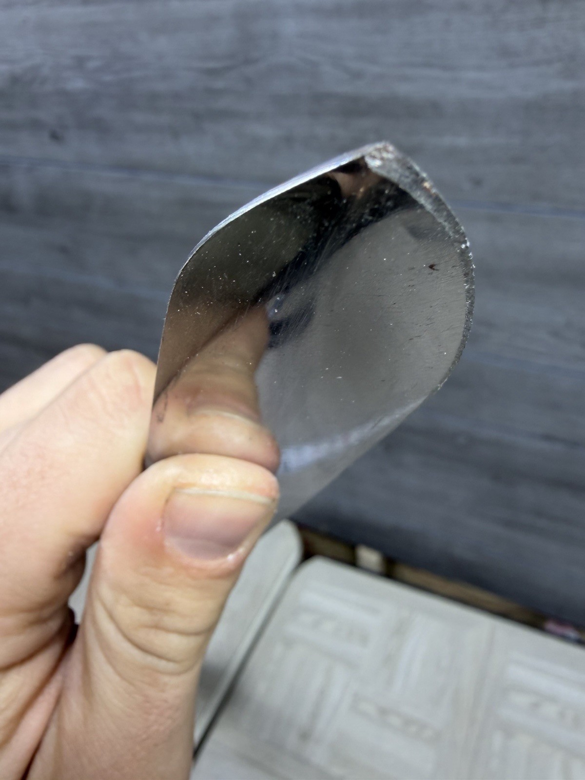 Pakistan Reproduction Battle Sword W Leather Sheath Wood Handle Metal Blade Vtg