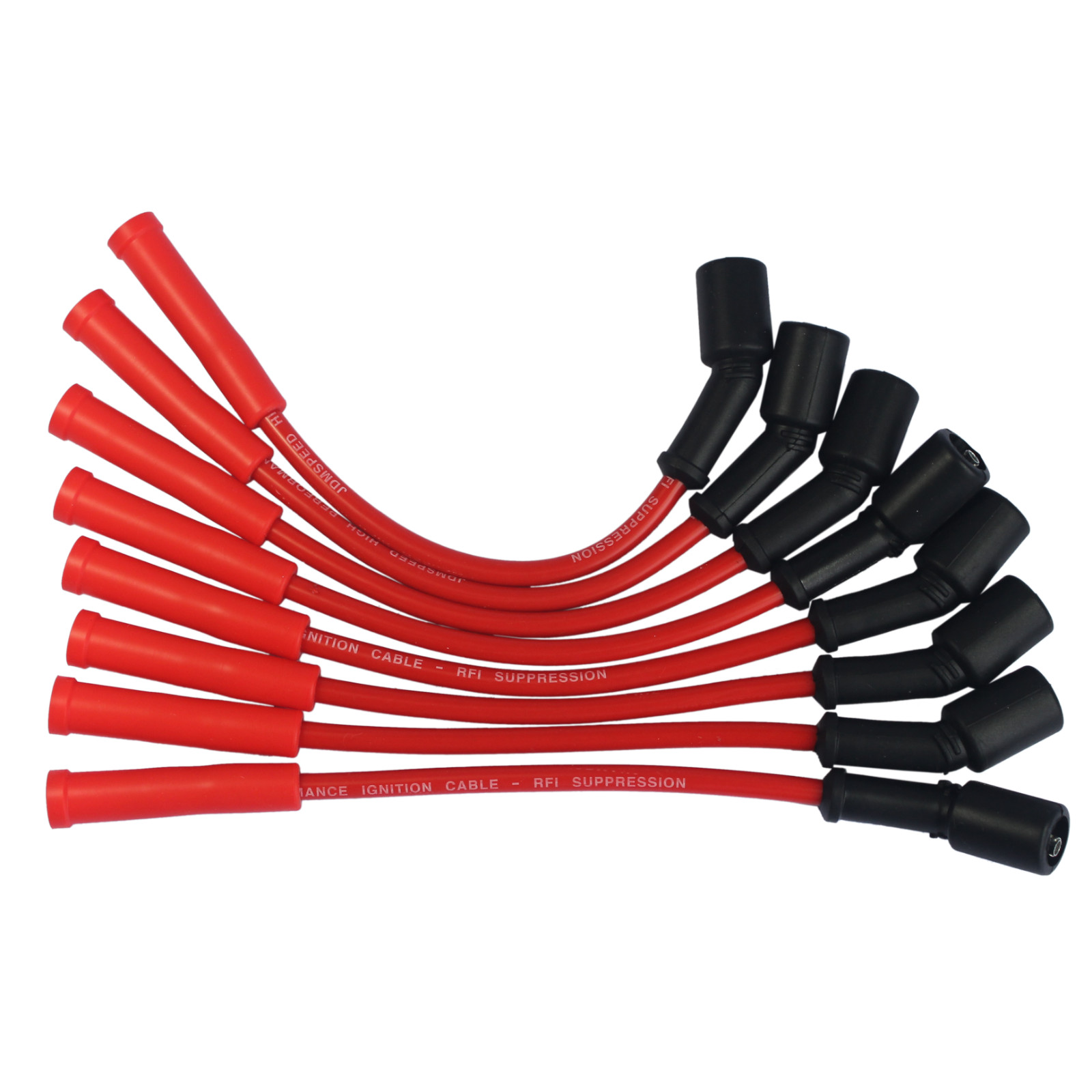 JDMSPEED Performance Spark Plug Wires Street Fire Chevrolet Truck 4.8 5.3 6.0