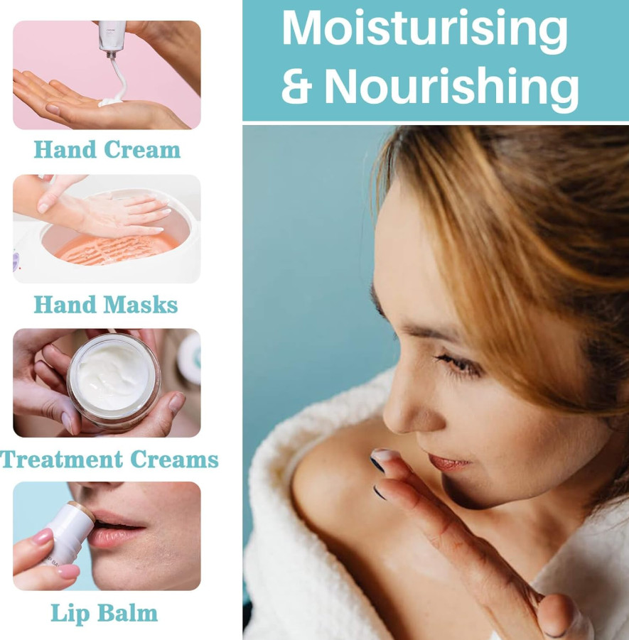 Wax for Candle-Making White Wax Beads, Wax Bulk for DIY Craft,Candle Making, USA