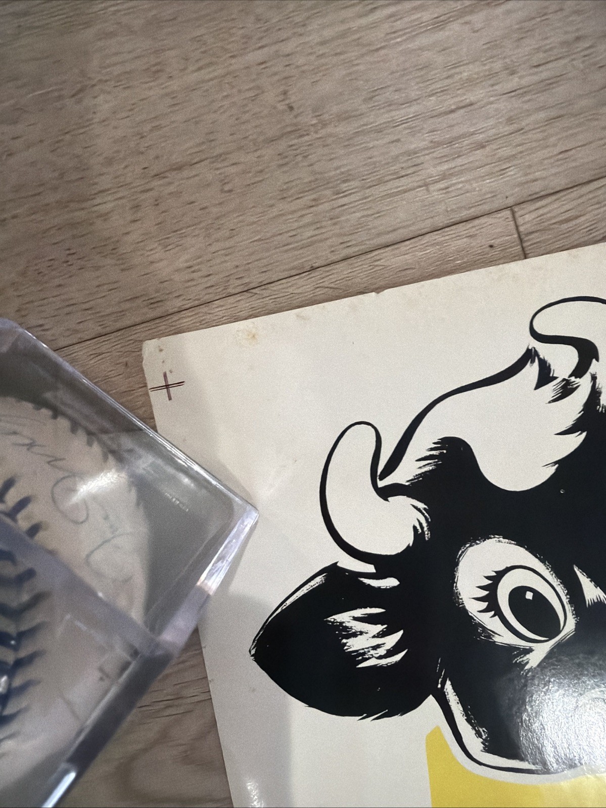 Vintage Elsie the Cow Borden Dairy Advertising Poster Sign 1957 #181