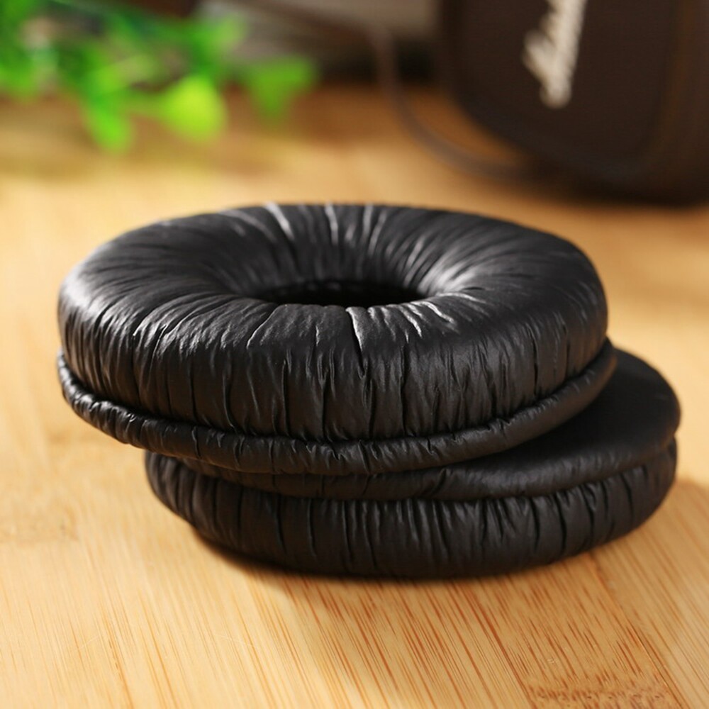 2Pc Black Replacement Earpad Ear Cushion Pads For Sony MDR-V150 V250 V300 ZX100