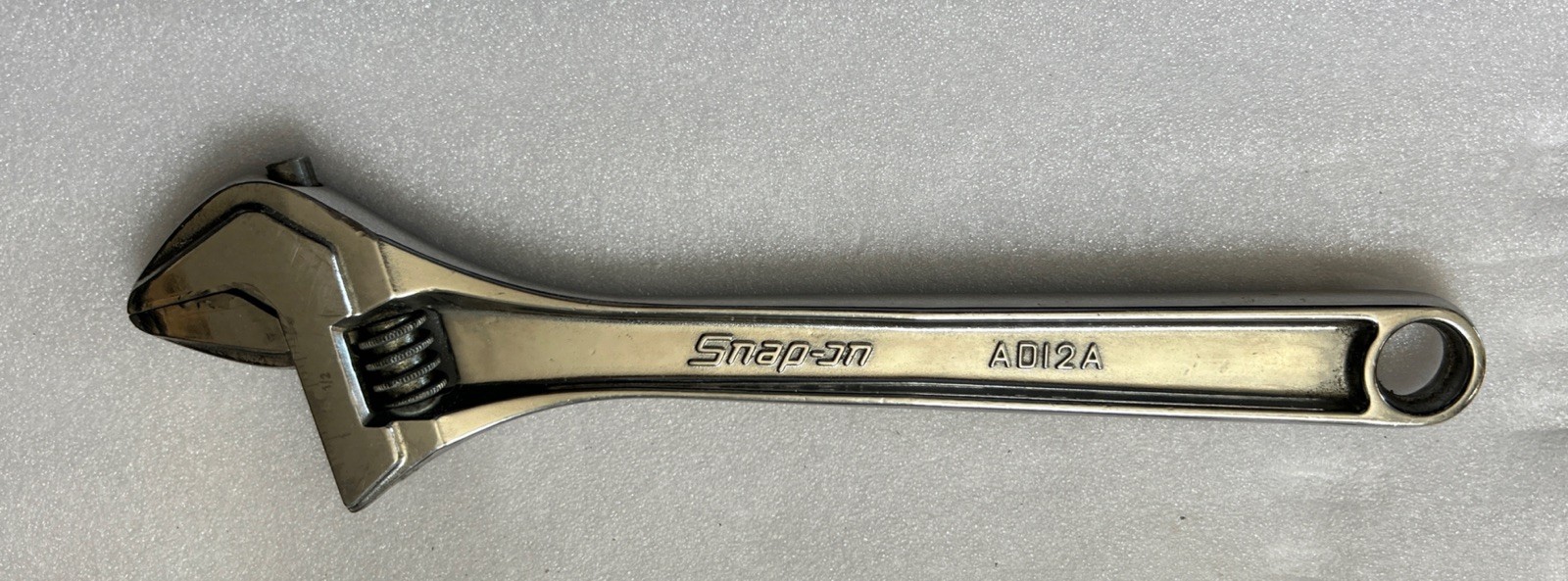 SnapOn Snap - On 12 Inch Adjustable Wrench AD12A USED