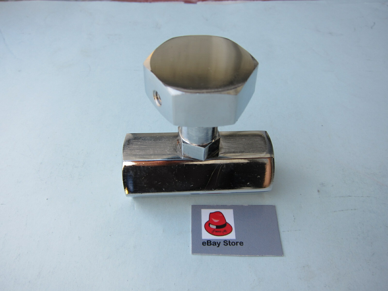 Lowrider Hydraulics 3/8" female to female slow down, 2 pieces, chrome