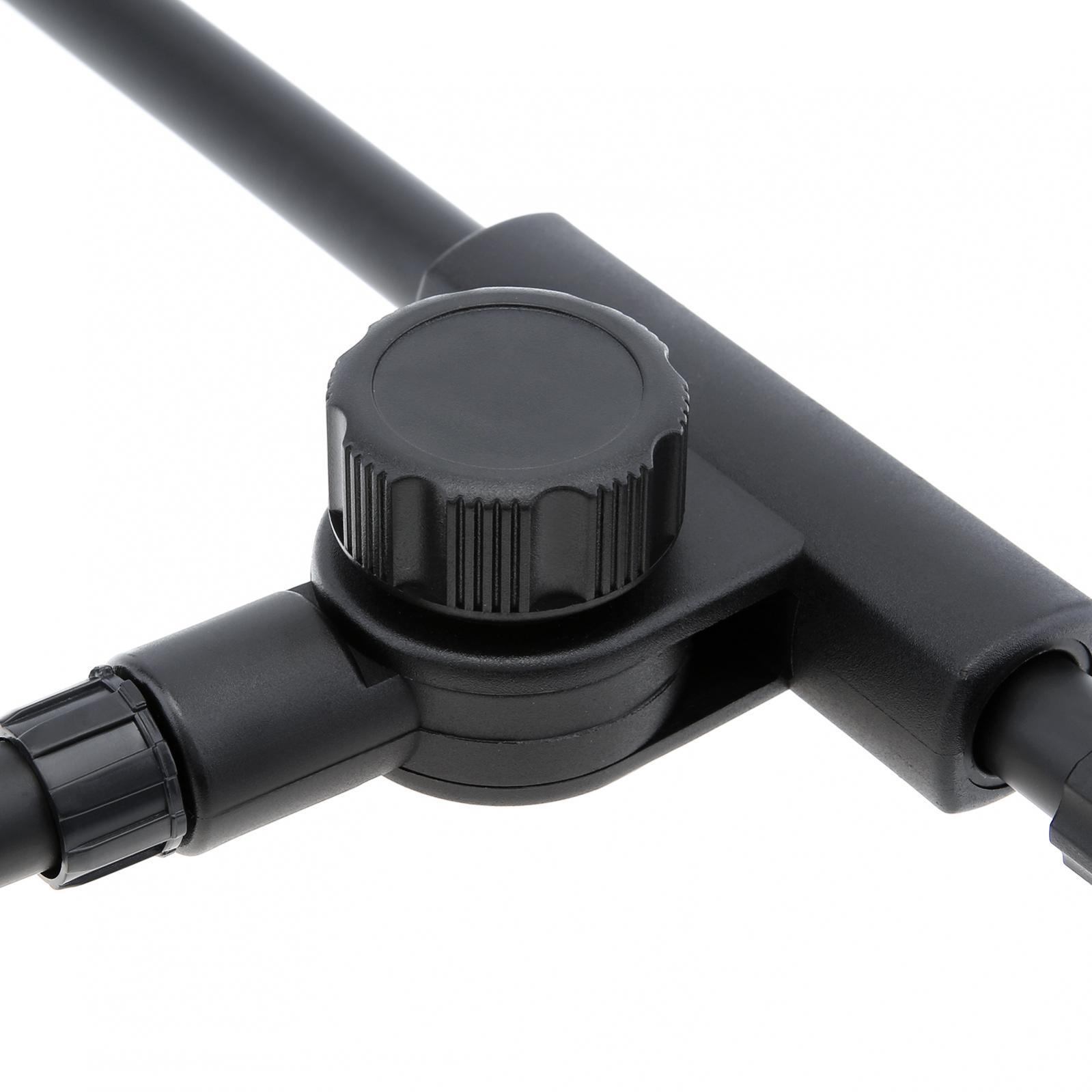 Portable Tripod Mic Stand Heavy Duty Adjustable Holder Floor Microphone Boom Arm