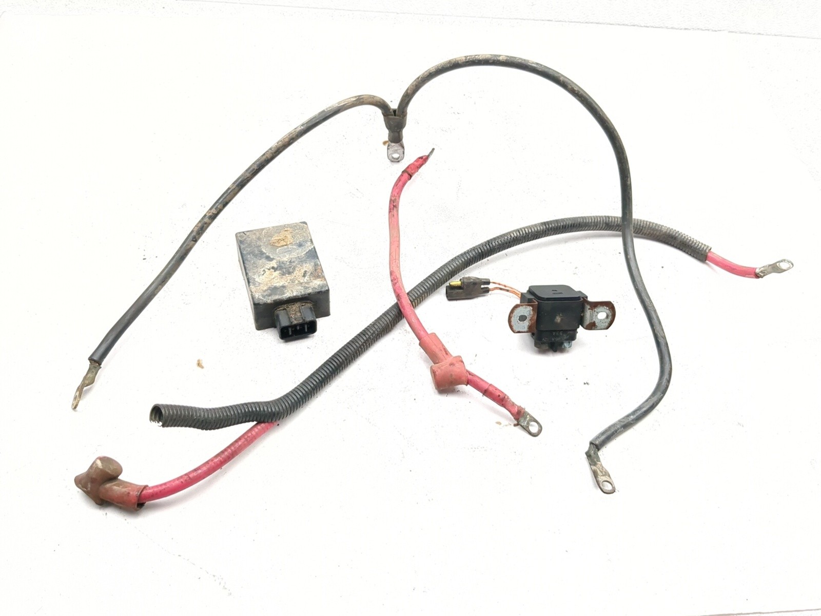 02-04 Polaris Ranger 500 4X4 CDI Box Solenoid Battery Cable Set 3087169