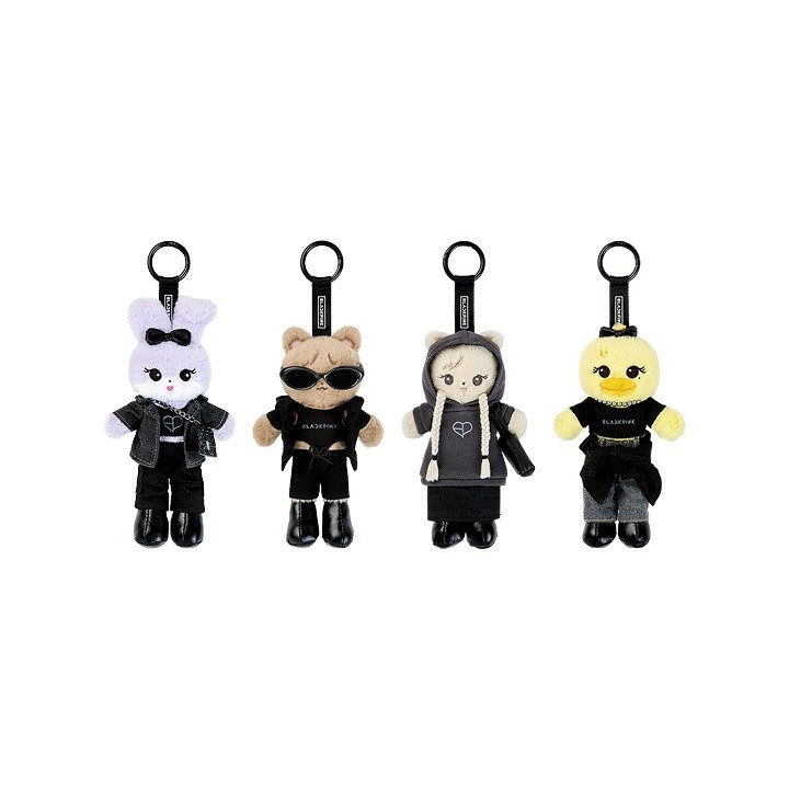 BLACKPINK BPCOLLECTION OFFICIAL MERCH - CHARACTER PLUSH KEYRING LONG ver.