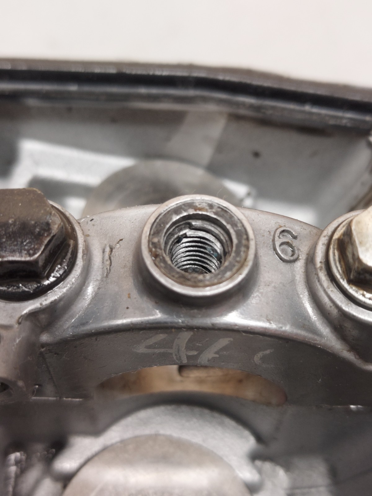 08-14 Kawasaki kfx450 Cylinder Head W/ Valves **READ FULL DESCRIPTION**