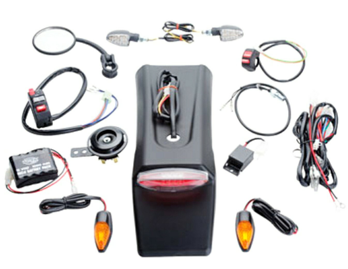 Tusk Enduro Dual Sport Lighting Kit Street Legal For Honda XR650 R 2000-07