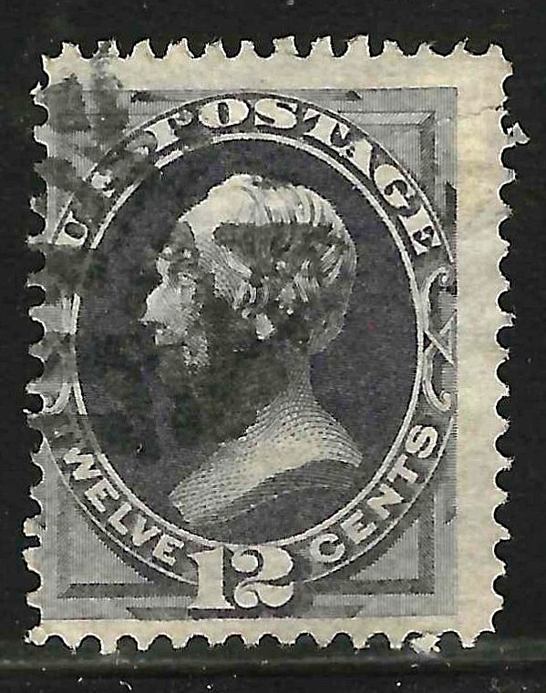 Sc #151 Small Tear 12 Cent Clay Banknote 1871 $200 US 87A57